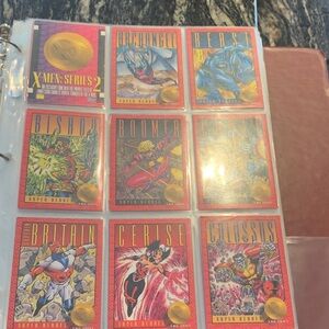 160 Vintage Trading Cards X-Men Series 2/94 Fleer Ultra Trading Cards Collection